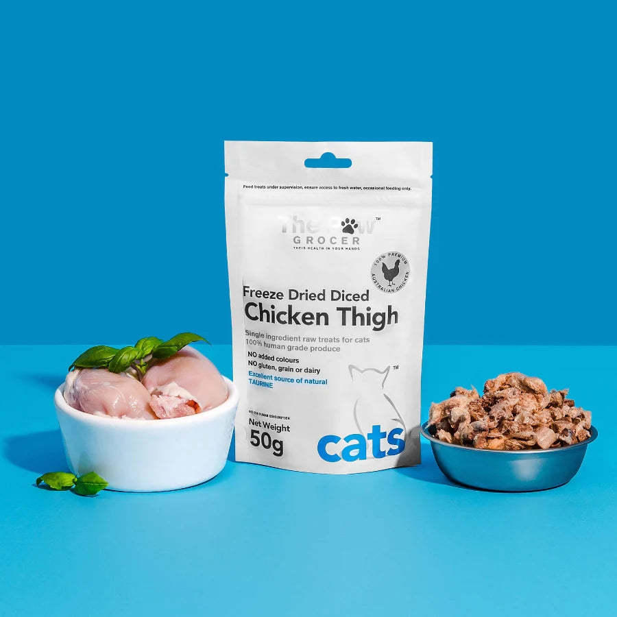 The Paw Grocer @ The Dog House : Feline : Freeze Dried Chicken Thigh