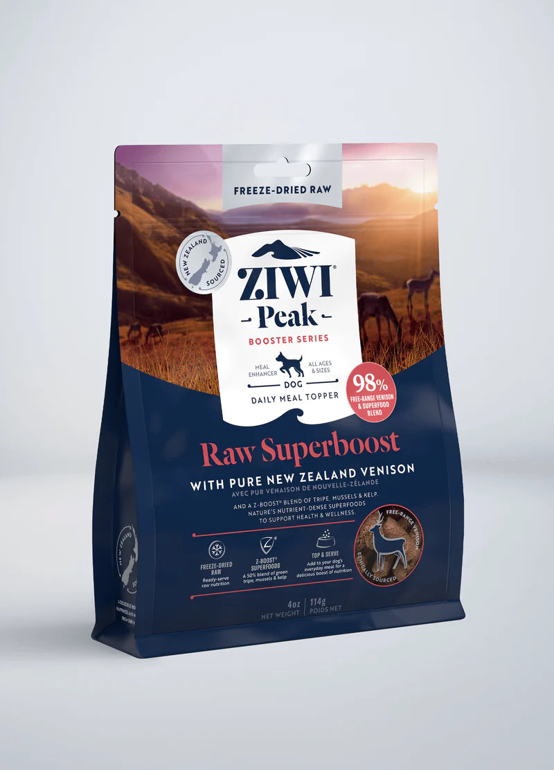 Ziwi Peak : Raw Superboost : Venison 114g