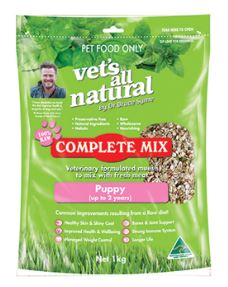 Vets All Natural Complete Mix 5kg : Dog : Puppy (Up to 2 Years) *