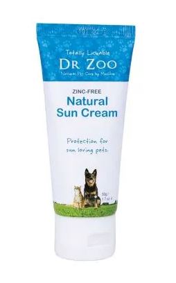 Dr Zoo @ The Dog House : Zinc Free Natural Sun Cream 50g