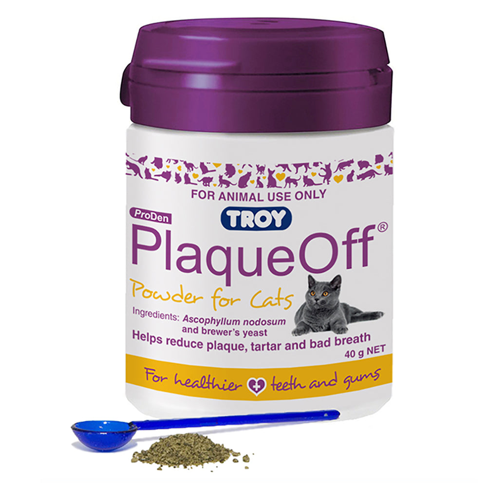 Plaque Off : Dental Powder for Cats *