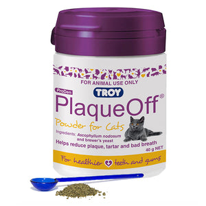 Plaque Off : Dental Powder for Cats *