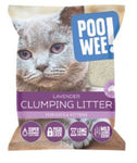 Kitty Litter : Poowee Lavender Clay Bead Clumping Kitty Litter - 15L