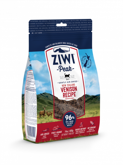 Ziwi Peak : Cat : Dry : Air Dried : Venison : 400g