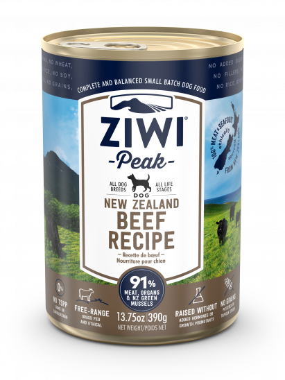 Ziwi Peak : Dog : Canned : Beef 390g