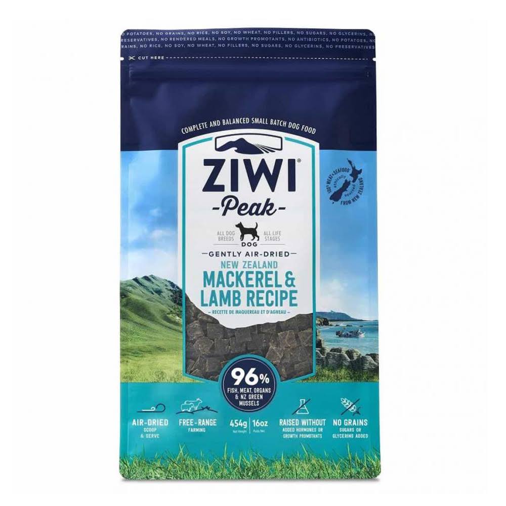 Ziwi Peak : Dog : Dry : Air Dried : Mackerel & Lamb : 454g