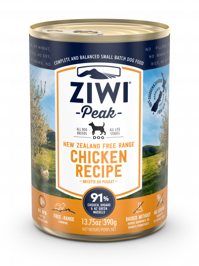 Ziwi Peak : Dog : Canned : Chicken : 390g