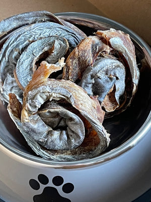 The Dog House - Gourmet Dog Treats : Premium Mackerel Scrolls / Swirls