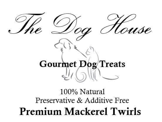The Dog House - Gourmet Dog Treats : Premium Mackerel Twirls