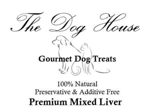 The Dog House : Gourmet Dog Treats : Premium Mixed Liver