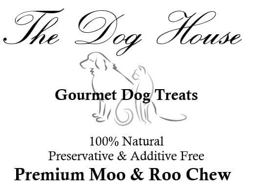 The Dog House : Gourmet Dog Chew : Premium Moo & Roo Chew