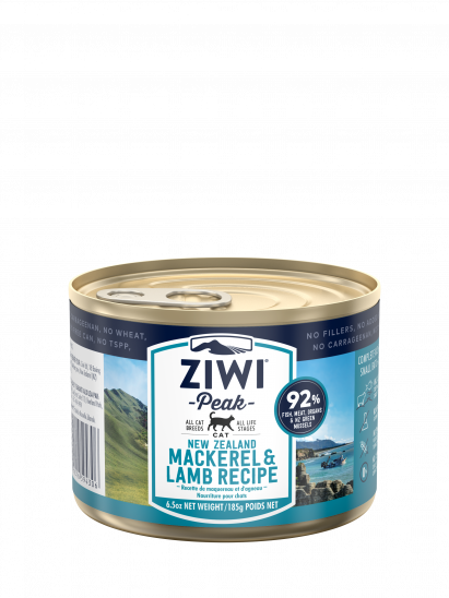 Ziwi Peak : Cat : Canned : Mackerel & Lamb : 185g