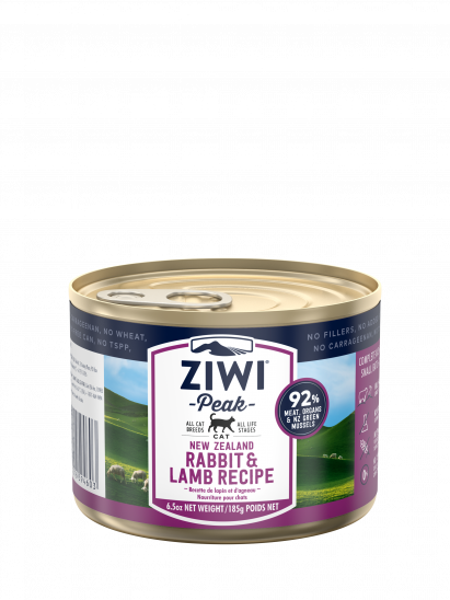 Ziwi Peak : Cat : Canned : Rabbit & Lamb : 185g